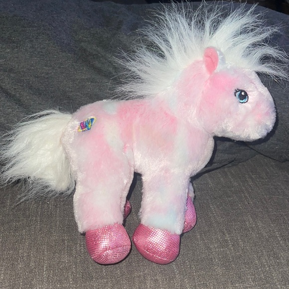 WEBKINZ Ganz Pink Pony HM117 w/Tag No active Code like New - Picture 4 of 15